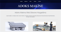 Desktop Screenshot of adoksmakina.com