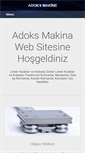 Mobile Screenshot of adoksmakina.com