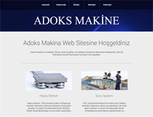 Tablet Screenshot of adoksmakina.com